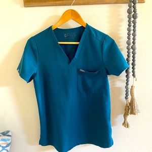 Figs Caterina one pocket scrub top